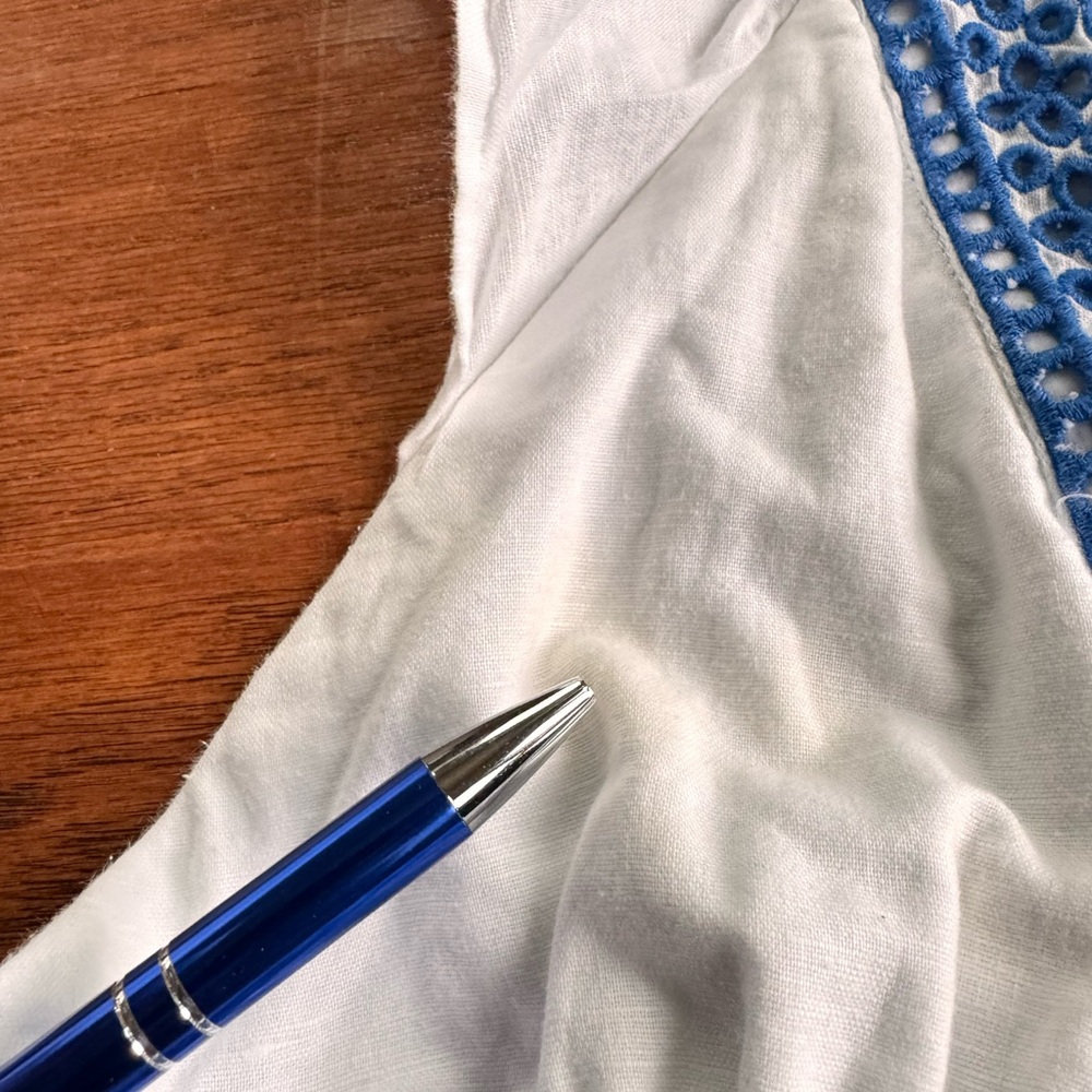 J Crew Ruffle Embroidery White Dress - Picture 9 of 13